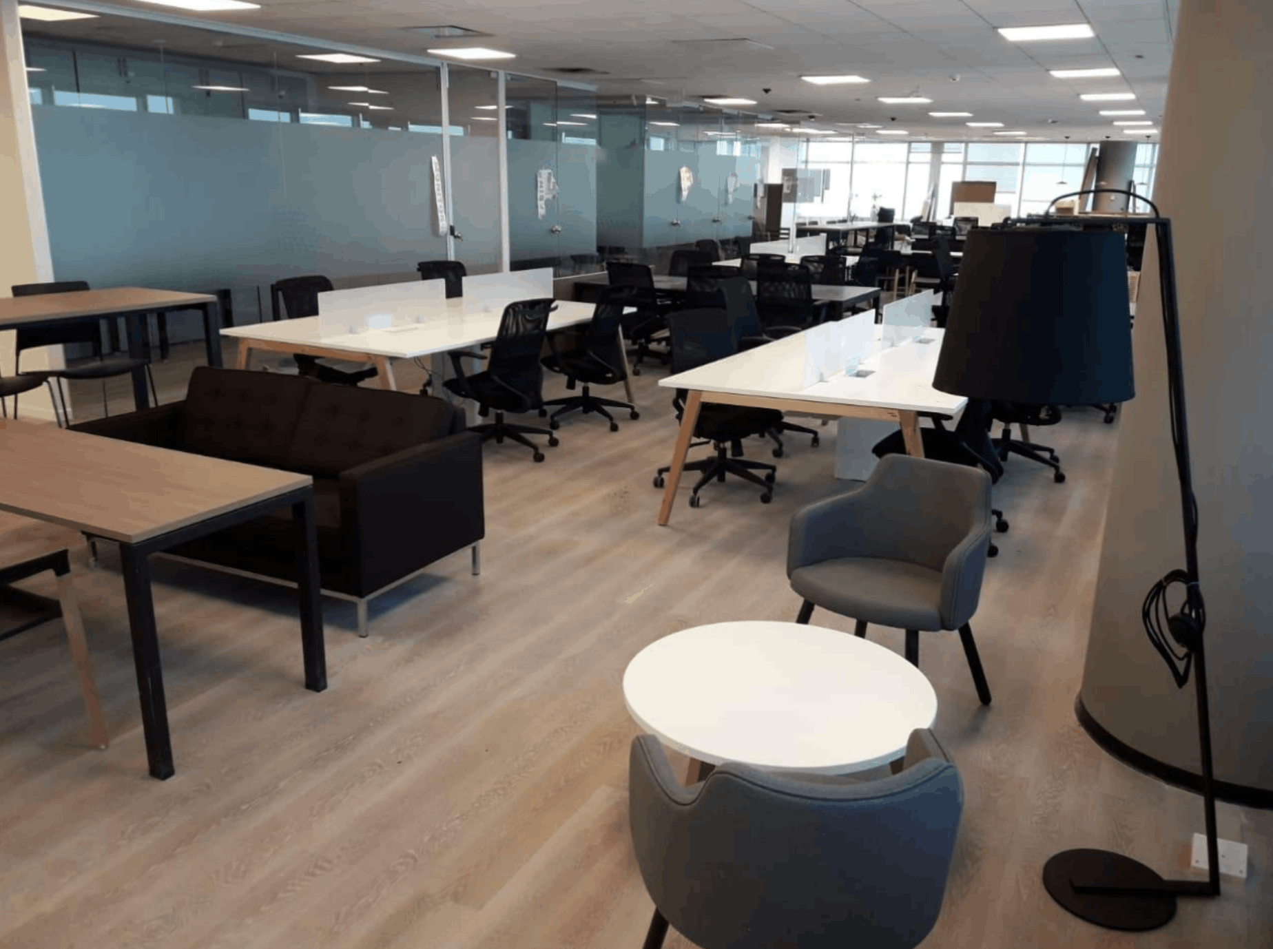 Coworking · salas flexibles
